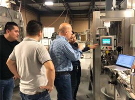 Sau khi bán máy móc lắp đặt.