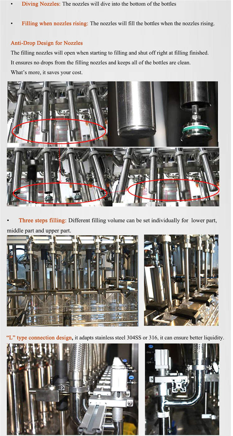 Máy chiết rót tự động động cơ Servo 4