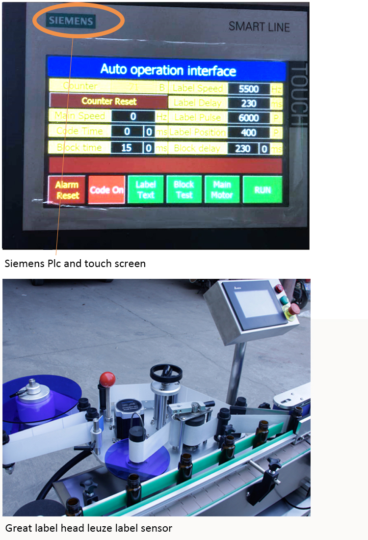 Tự động bọc chai tròn Labeler